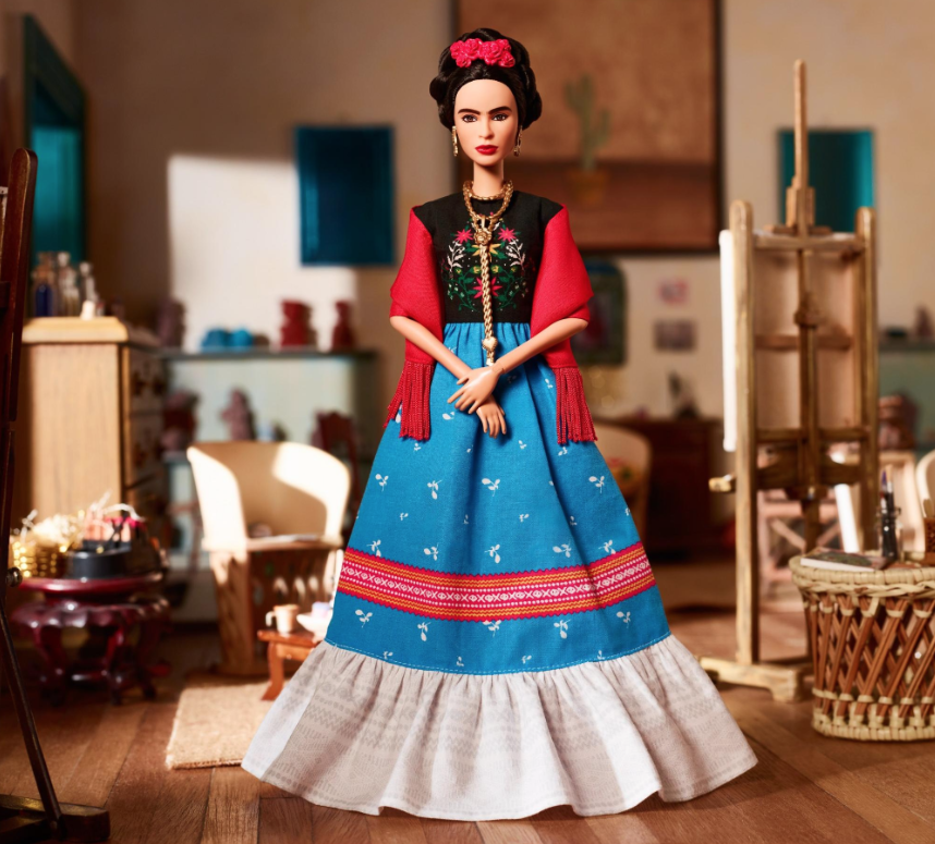 barbie frida kahlo doll